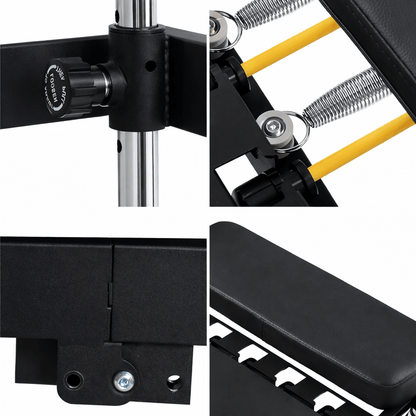 Foldable At-Home Pilates Metal Reformer