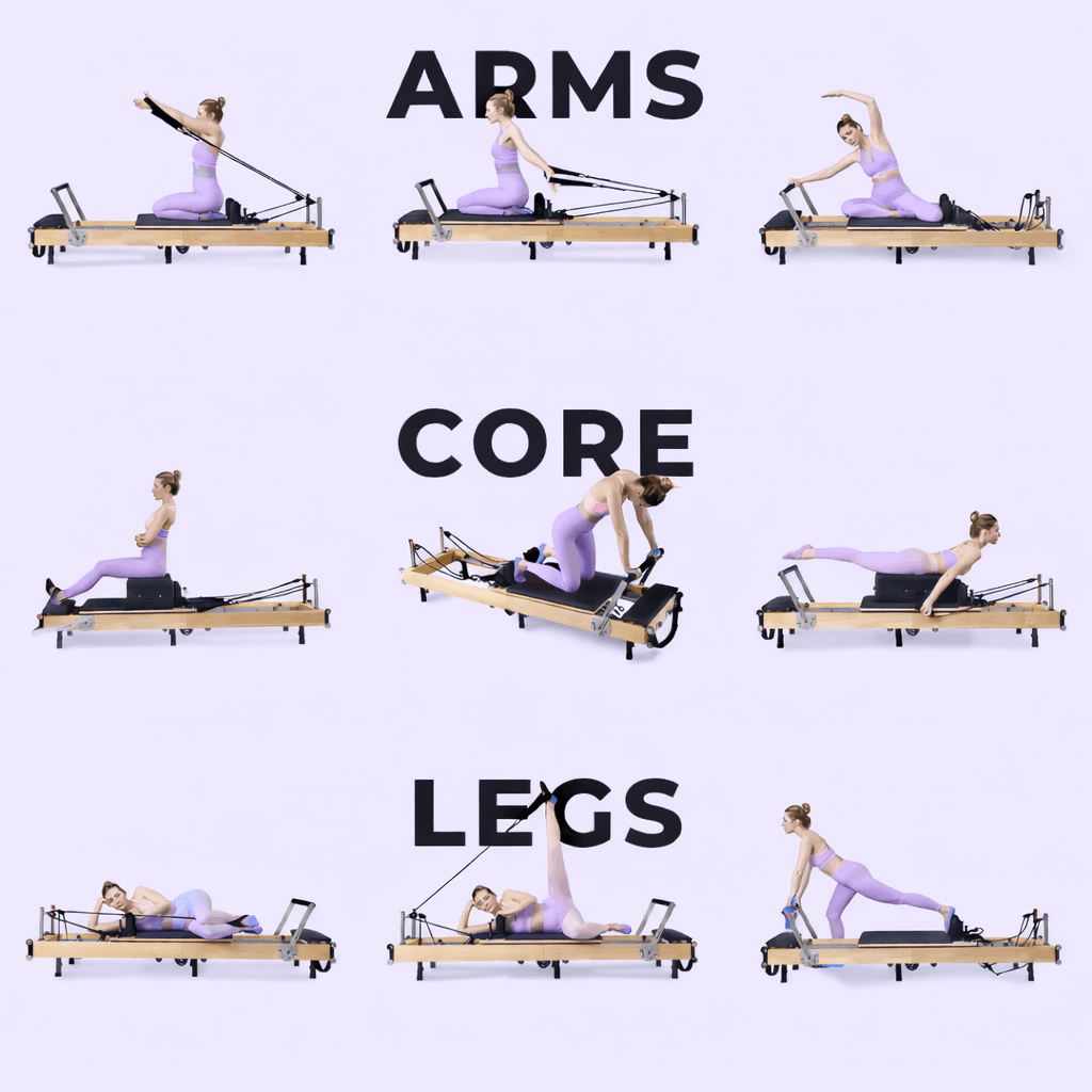 Foldable Pilates Studio Reformer