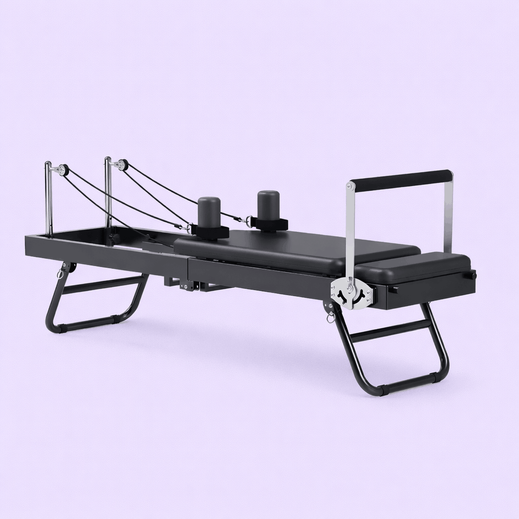 Foldable At-Home Pilates Metal Reformer