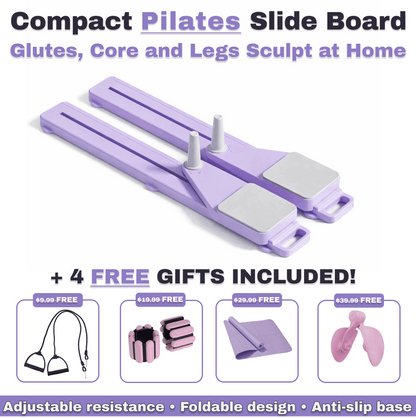 Compact Pilates Slide Board