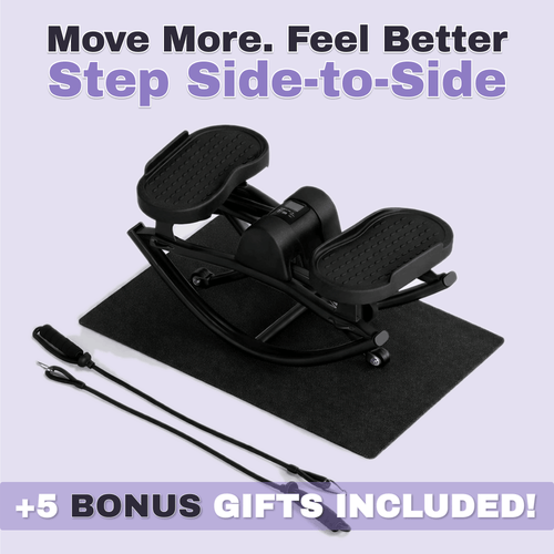 The Rock Stepper Low-Impact Cardio