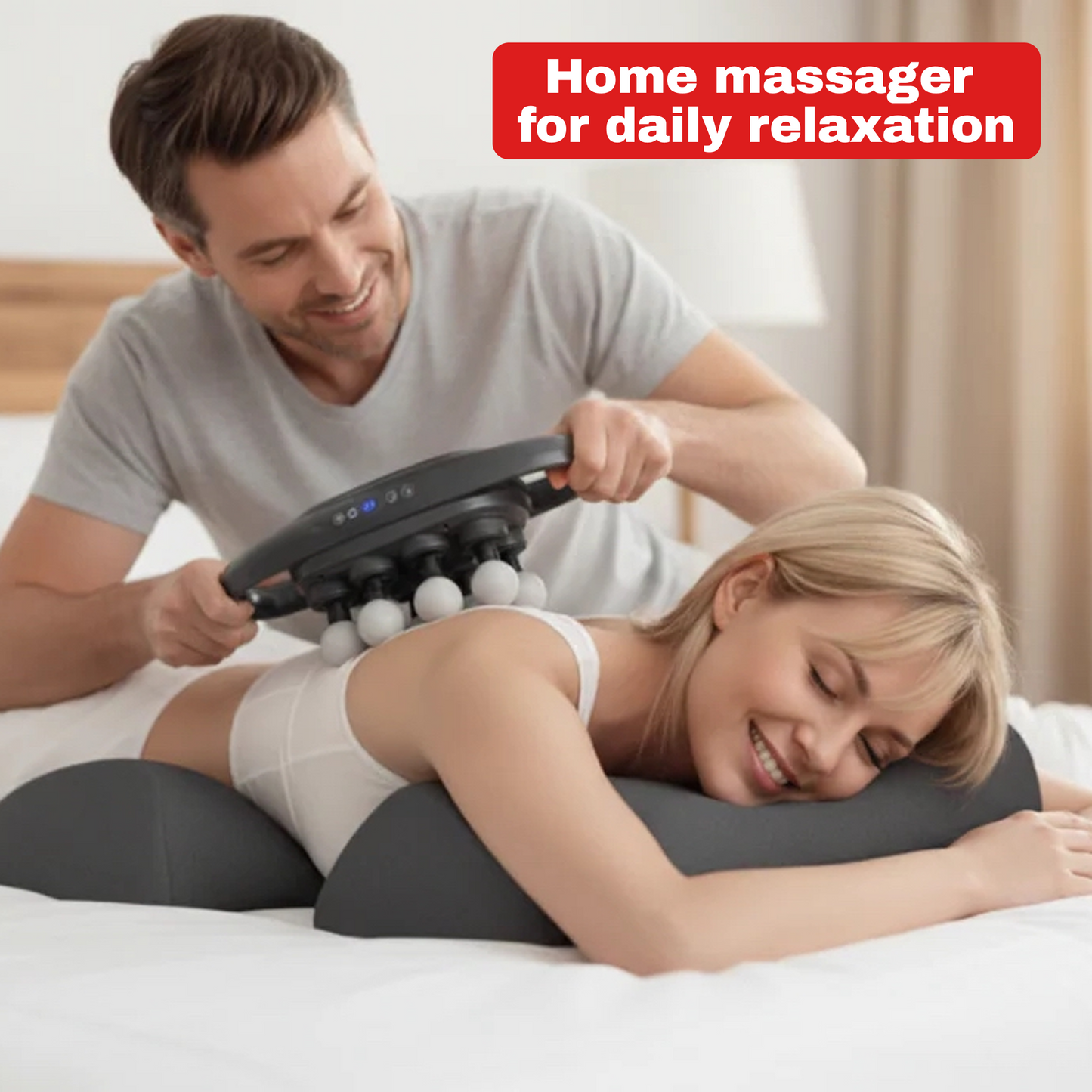SpinovaRelief+ Full-Body Massager for Deep Relief