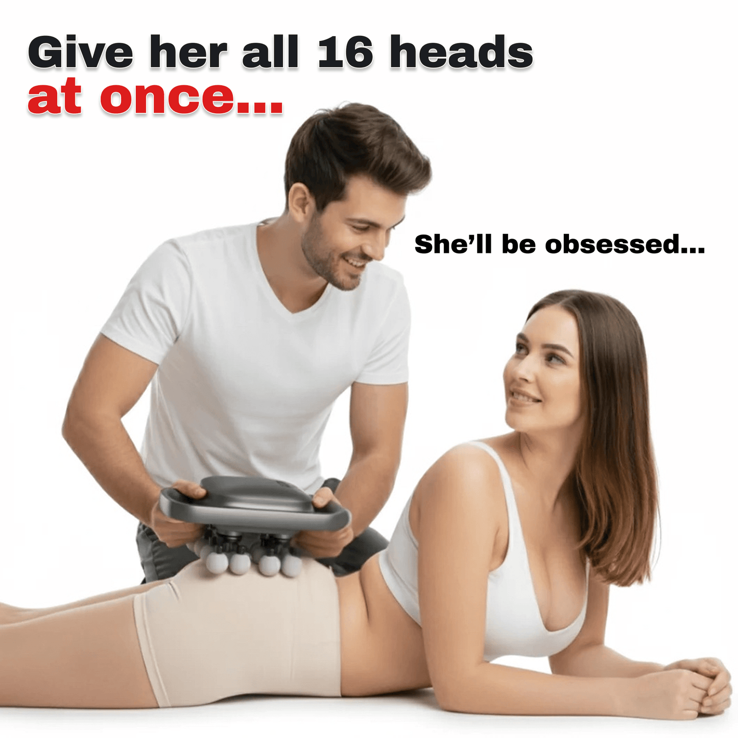 SpinovaRelief+ 16-Head Full-Body Massager