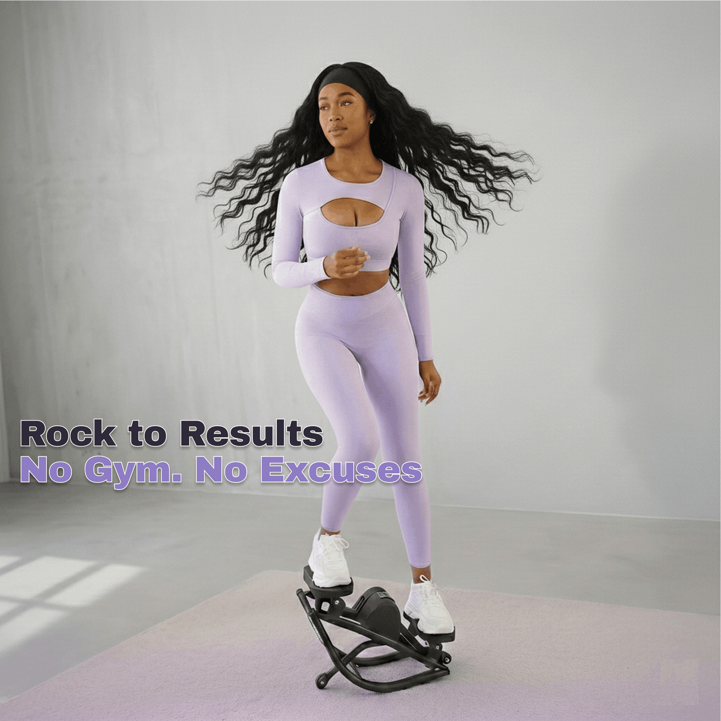 The Rock Stepper Low-Impact Cardio