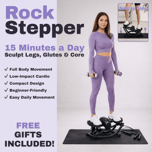 Rock Stepper —  Full Lower-Body Cardio At Home