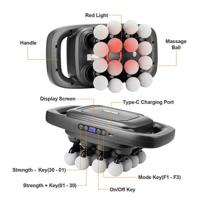 SpinovaRelax+ Relaxing Body Massager