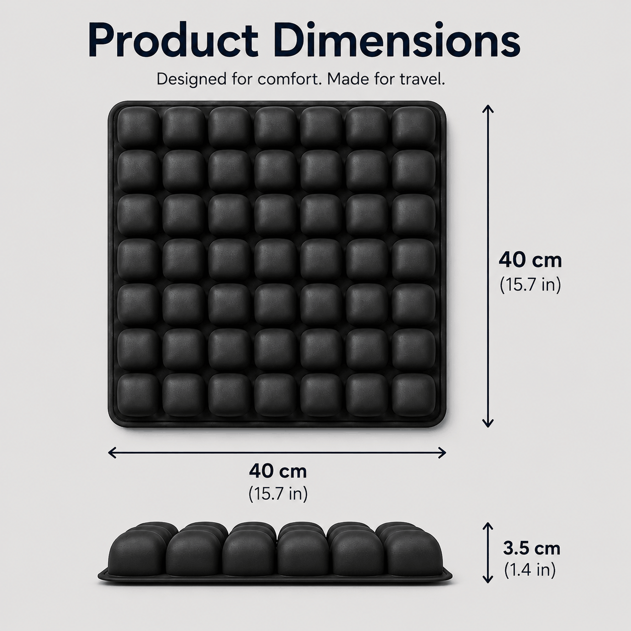 Travier™ Travel Seat Cushion