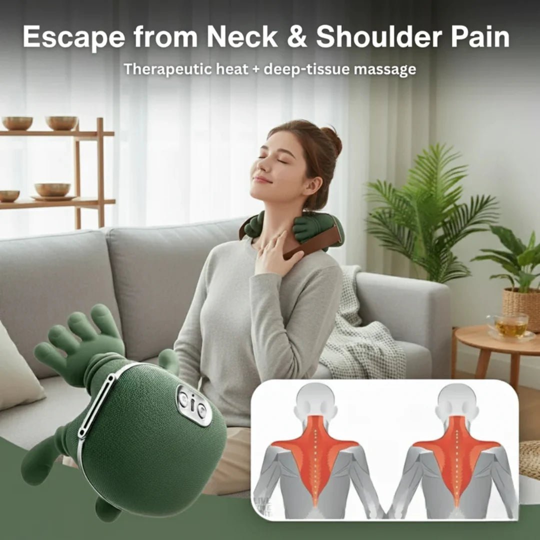 SpinovaGrip+ SMART NECK MASSAGER - SpinovaOne