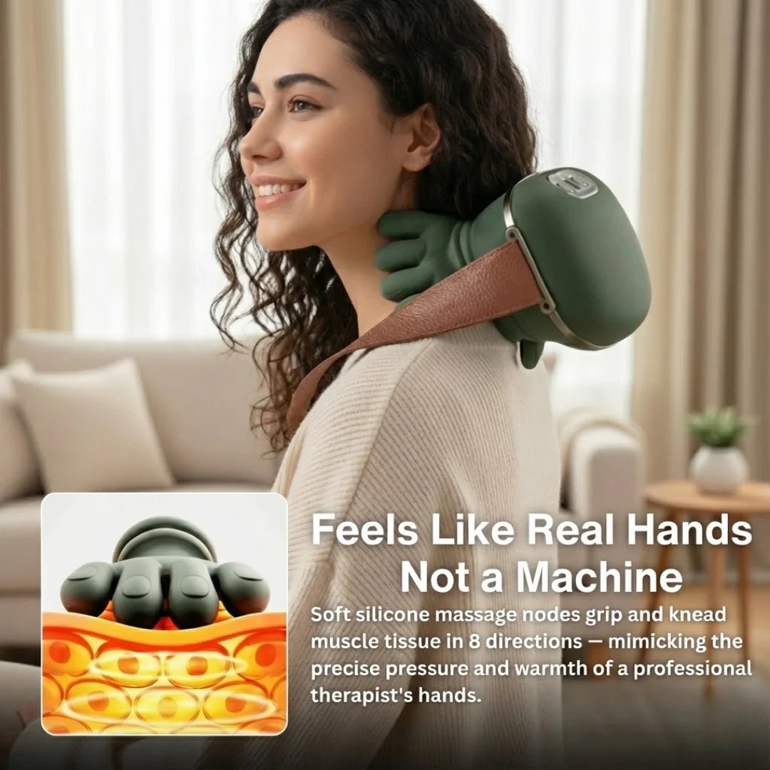 SpinovaGrip+ SMART NECK MASSAGER - SpinovaOne