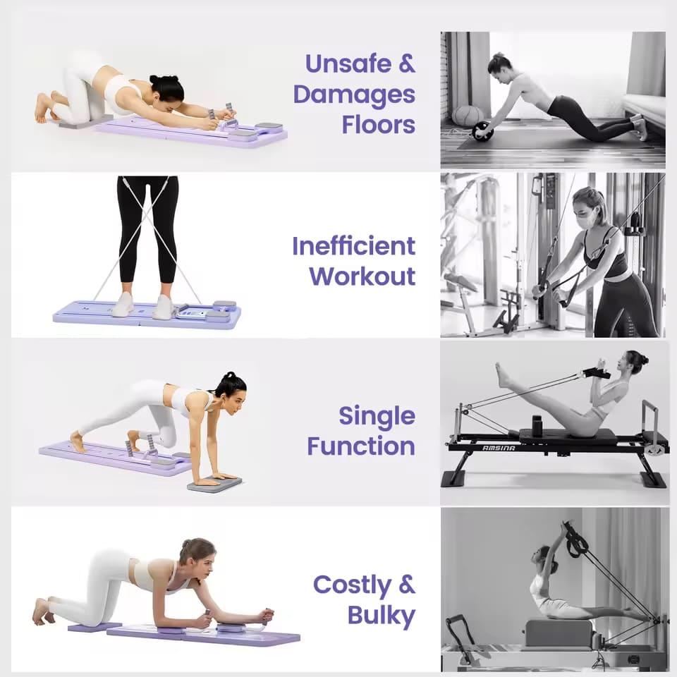 SpinovaReform™Pro Portable Pilates Board - SpinovaOne