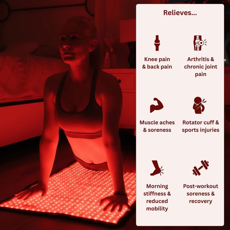 SpinovaTherapy+ FULL BODY RED LIGHT THERAPY MAT - SpinovaOne