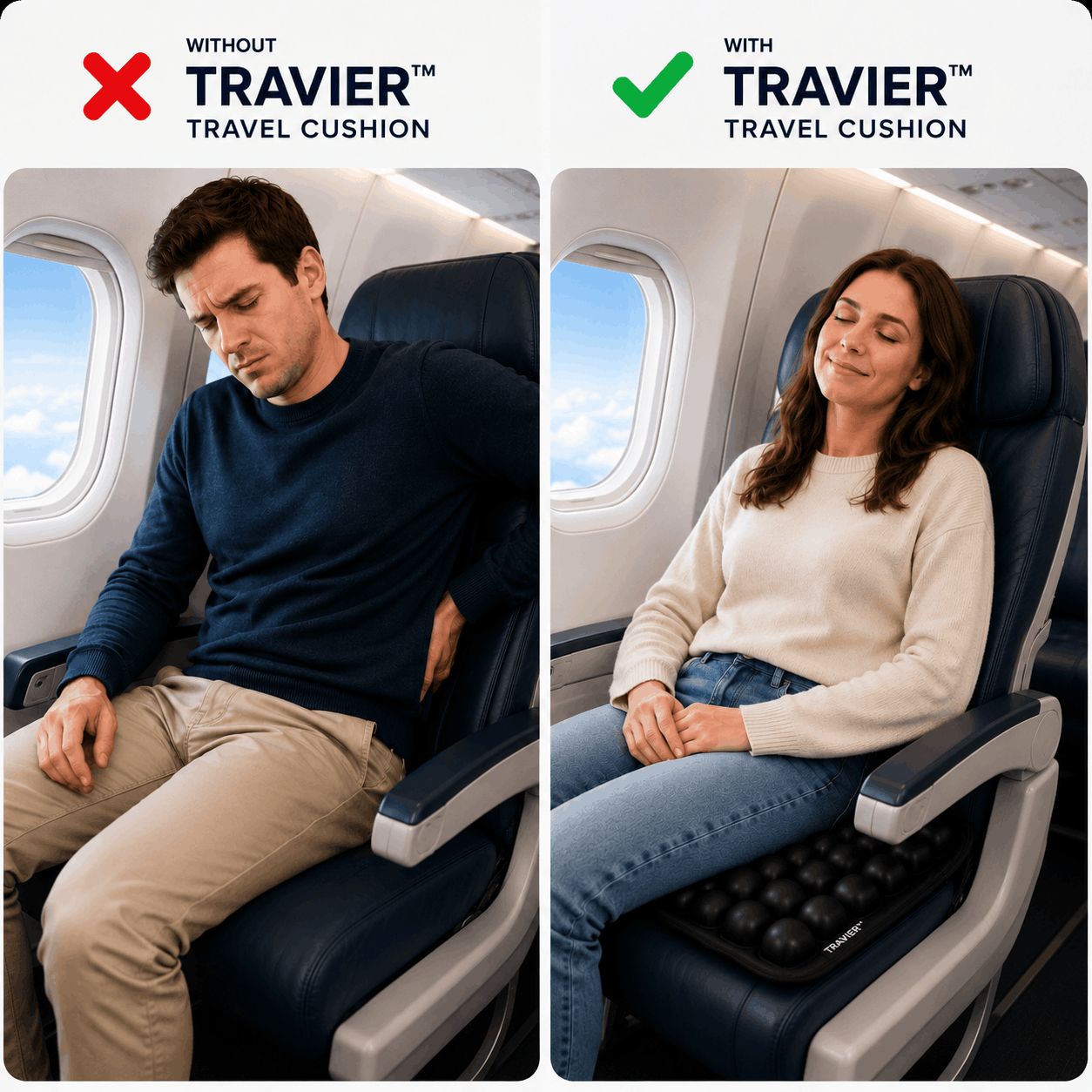 Travier™ Travel Seat Cushion